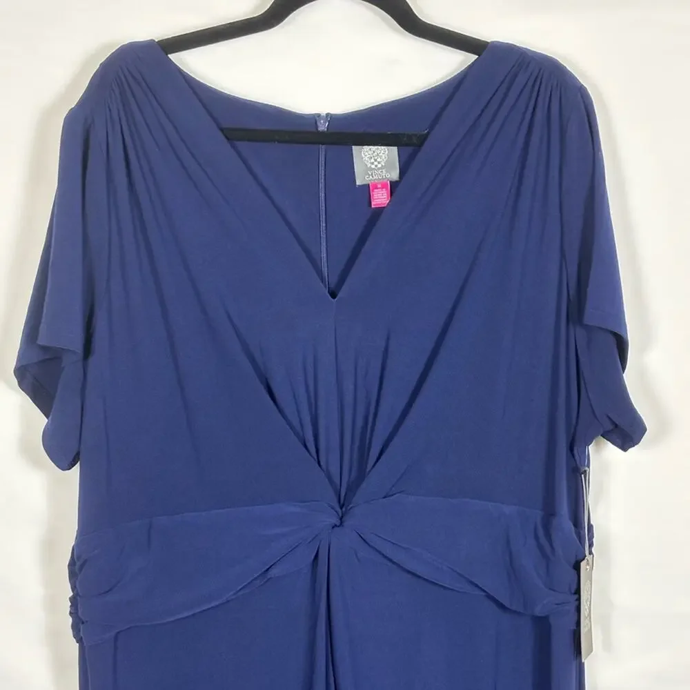 Vince Camuto Jumpsuit Navy Blue PLUS 3X NWT